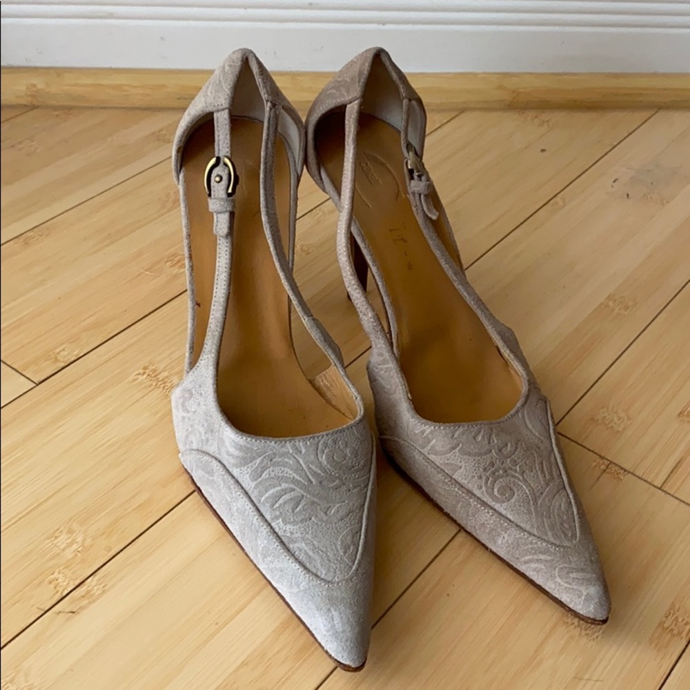 Just Cavalli Roberto Cavalli Suede Stiletto sz 36